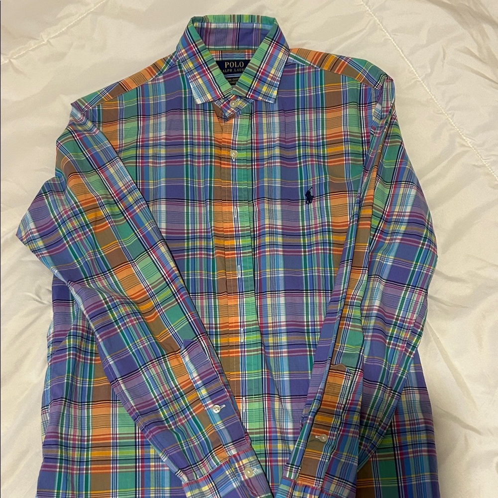 Ralph Lauren Blue Label Multicolor Plaid Men's Shirt